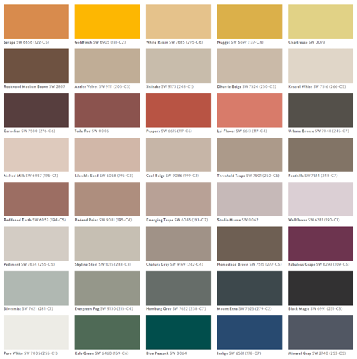 Sherwin W. paint (option 1)